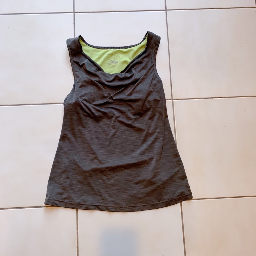Athletic tennis yoga top